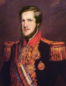Retrato do imperador d.Pedro II quando jovem