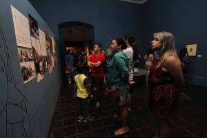 Abertura da exposição “Portinari na coleção Castro Maya”, em Belém (PA). 