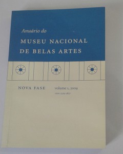 Primeiro volume do Anuário MNBA, publicado em 2009