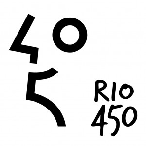 Logomarca oficial das celebrações dos 450 anos do Rio 