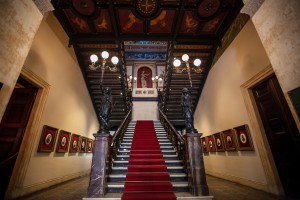 Escadaria principal do Palácio