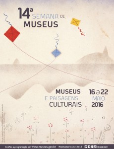 Cartaz da Semana de Museus 2016