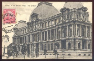 Edifício do MNBA no início do século XX: 81 anos de história em exposição