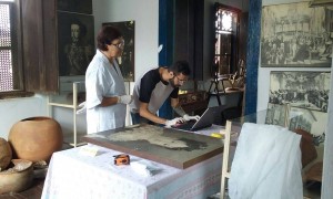 Equipe do Ibram realiza inventário do Museu Casa da Princesa, composto por cerca de 1,2 mil itens.