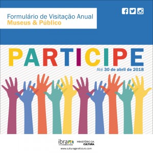 Preenchimento do FVA, que coleta informações sobre a visitação anual nos museus brasileiros, pode ser feito até o dia 30 de abril.