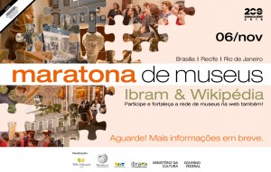Desenvolvida em três capitais brasileiras, iniciativa busca incrementar ações de promoção e divulgação de museus e seus acervos a partir da criação ou qualificação de verbetes na web.