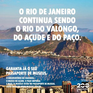 Ação oferecerá entrada gratuita em 77 museus e centros culturais do Rio de Janeiro até o final de março/2019.