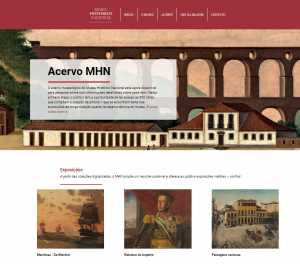 Acervo online do MHN, que integra a rede Ibram, já traz informações sobre 500 itens da pinacoteca do museu.