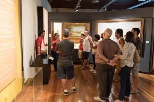 Além de visitar as exposições do MHN, público pode participar gratuitamente das visitas mediadas do projeto Bonde da História.